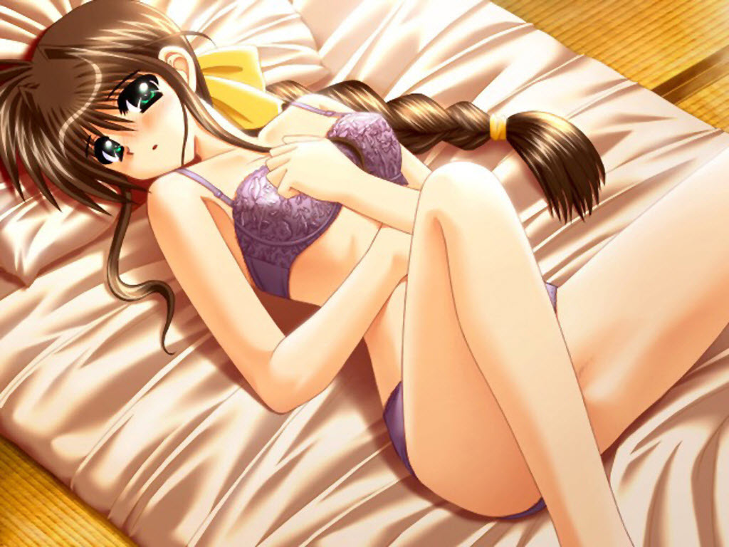 from Amari naked anime girl in bed